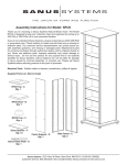 Sanus Systems NFCD User's Manual