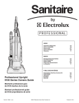 Sanitaire 9100 Series User's Manual