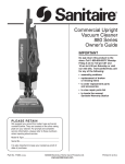 Sanitaire 880 User's Manual
