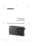 Sangean Electronics Sangean- RS-332 User's Manual
