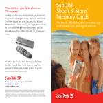 Sandisk SNS User's Manual