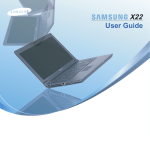 Samsung X22 User's Manual