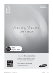 Samsung WF393BTPARA User's Manual