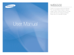 Samsung WB5500 User's Manual