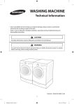 Samsung WF393BTPAWR User's Manual