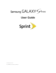 Samsung SPH-L520ZKASPR User's Manual