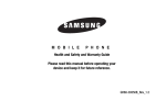 Samsung SGH-I527ZKBATT Health and Safety Guide