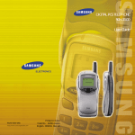 Samsung SCH-3500 User's Manual