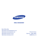 Samsung SBH650 User's Manual