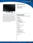 Samsung UN55EH6030 User's Manual