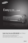 Samsung DVR SVR-940/450 User's Manual