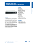 Samsung DVR SHR-2160 User's Manual