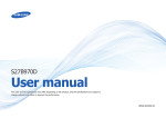 Samsung S27B970D User's Manual