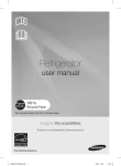 Samsung RH30H9500SR/AA Product manual