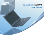 Samsung R71 User's Manual