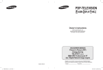 Samsung PS-58P96FD User's Manual