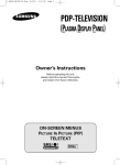 Samsung PS-42V4S User's Manual