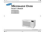 Samsung MS1040BB User's Manual