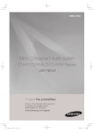 Samsung MM-C330 User's Manual