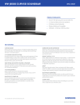 Samsung HW-J8500/ZA Specification Sheet