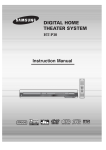 Samsung HT-P30 User's Manual