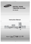 Samsung HT-DS650 User's Manual