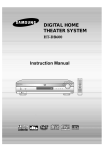 Samsung HT-DB600 User's Manual