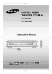 Samsung HT-DB1650 User's Manual