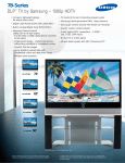 Samsung HL-R5078W 50" User's Manual