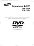 Samsung DVD-P255K User's Manual