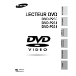 Samsung DVD-P231 User's Manual