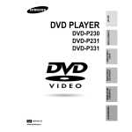 Samsung DVD-P230 User's Manual