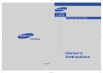 Samsung CT-21K3W User's Manual