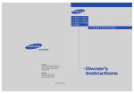 Samsung CL-29A6P User's Manual