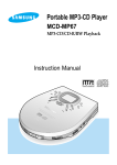 Samsung MCD-MP67 User's Manual