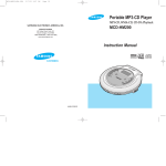 Samsung MCD-HM200 User's Manual