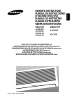 Samsung AM 14A1(B1)E07 User's Manual