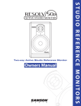 Samson Resolv 50a User's Manual