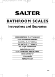 Salter Housewares Building Set 9028 User's Manual