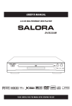 Salora DVD225M User's Manual