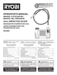 Ryobi RP4206 User's Manual