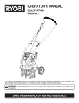 Ryobi Outdoor RY60511A User's Manual