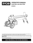 Ryobi Outdoor RY49701 User's Manual