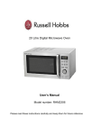 Russell Hobbs RHM2306 User's Manual
