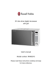 Russell Hobbs RHM2013 User's Manual