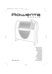 Rowenta FR050 User's Manual