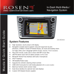 Rosen Entertainment Systems DS-MZ0830 User's Manual