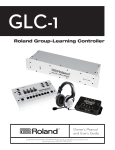 Roland GLC-1 User's Manual
