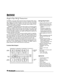 Rockwell SoniCrafter BT8960 User's Manual