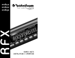 Rockford Fosgate RFX8210 User's Manual